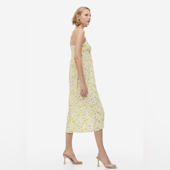 NWT Size XL H&M Floral twist front Cami dress - Picture 4 of 14
